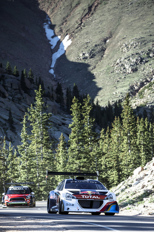 Bestzeit für Peugeot am Pikes Peak
