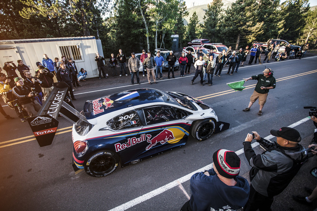 Bestzeit für Peugeot am Pikes Peak