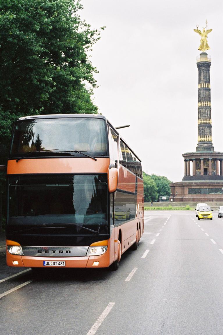 Busse fahren Klima-verträglich