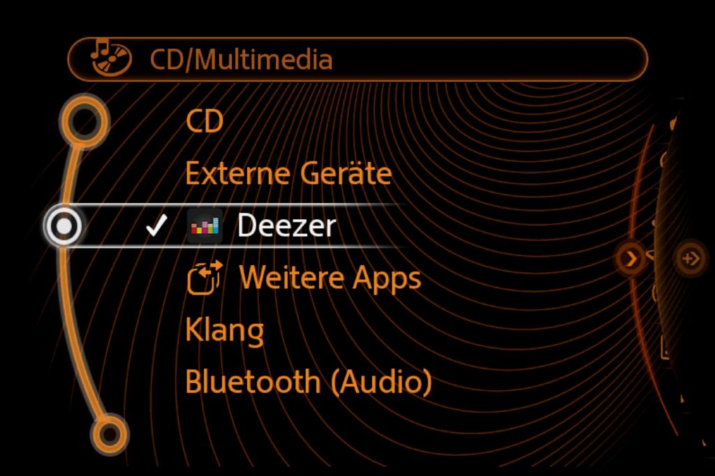 Der britische Hersteller Mini hat neuerdings das Music-on-Demand-Angebot von Deezer integriert 