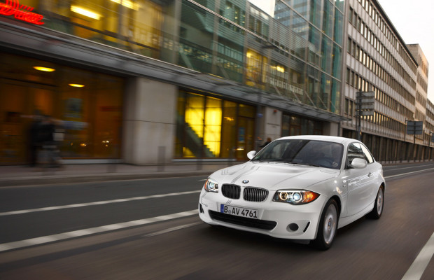 Drive Now mit dem BMW Active E in München