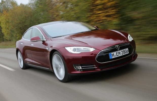 Elektroauto Tesla Model S - Voller Akku in 90 Sekunden