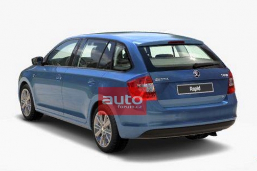 Enthüllt: So kommt der neue Škoda Rapid Kombi