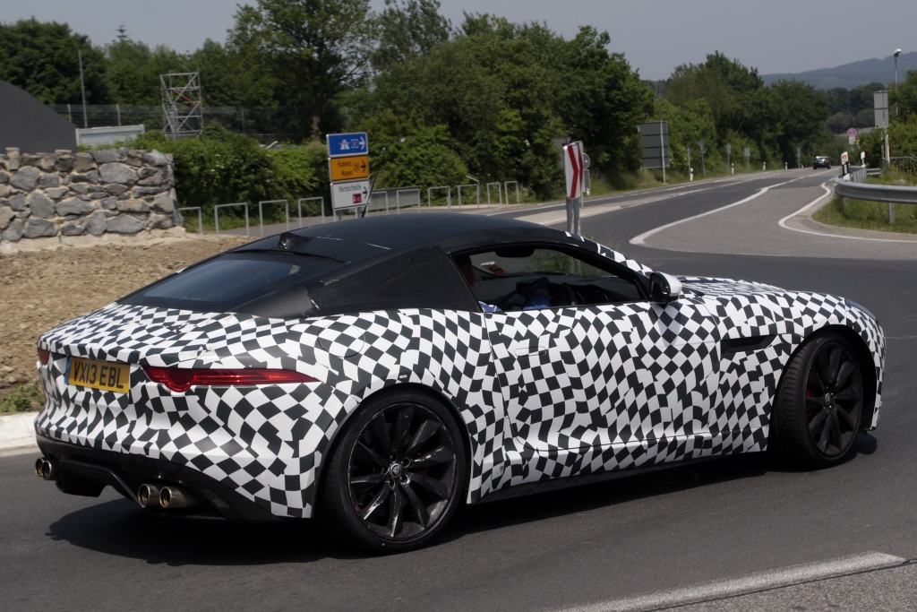 Erwischt: Erlkönig Jaguar F-Type Coupé – Heavy-Metal-Raubkatze