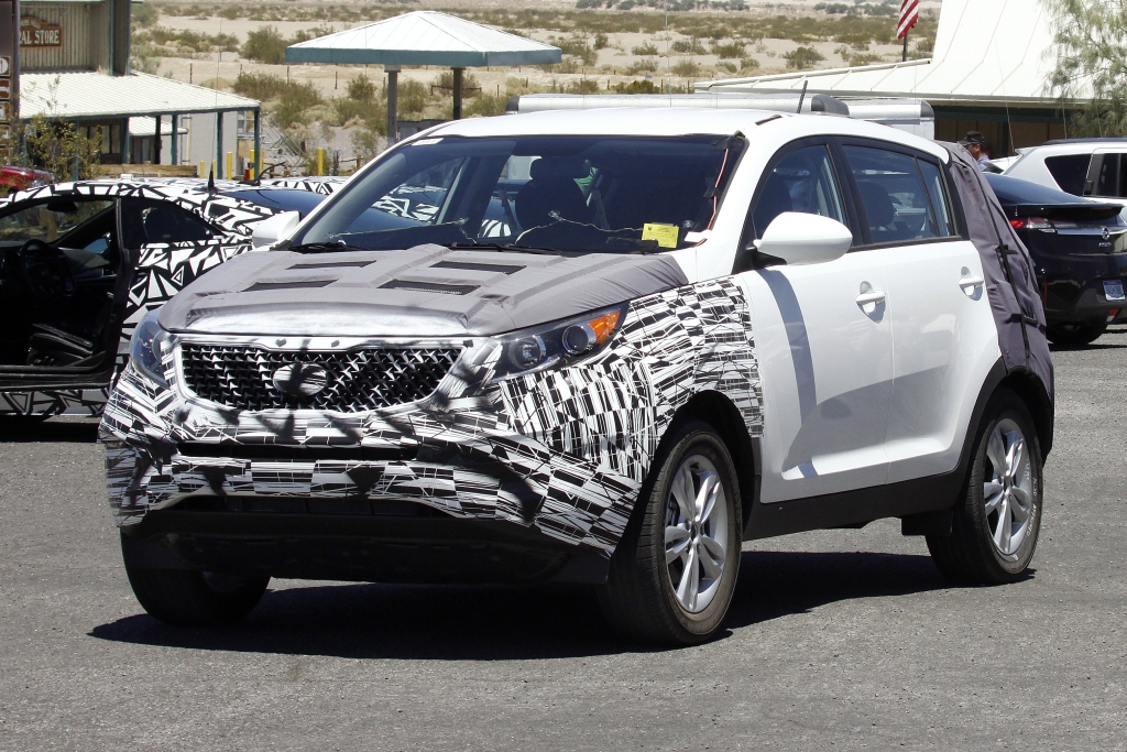 Erwischt: Erlkönig Kia Sportage Facelift – Ausdauer wird belohnt