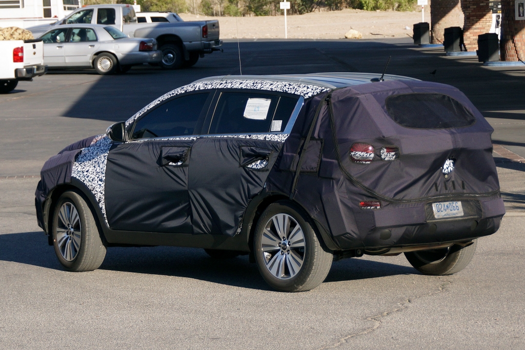 Erwischt: Erlkönig Kia Sportage Facelift – Ausdauer wird belohnt