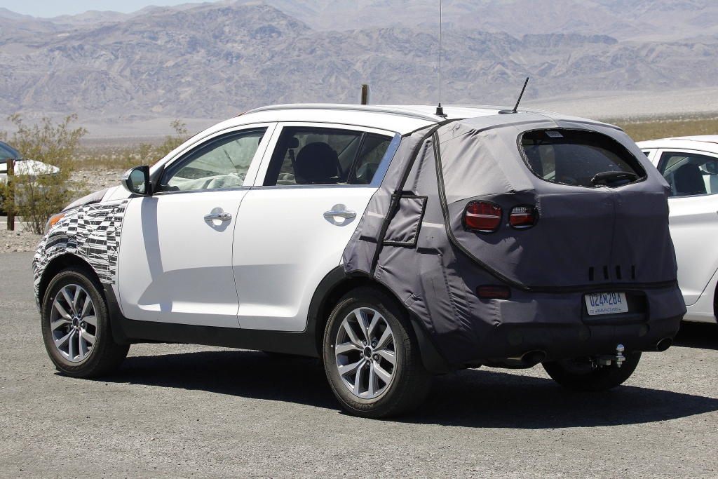 Erwischt: Erlkönig Kia Sportage Facelift – Ausdauer wird belohnt
