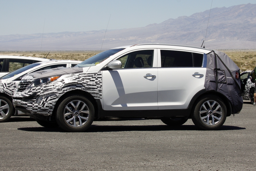 Erwischt: Erlkönig Kia Sportage Facelift – Ausdauer wird belohnt