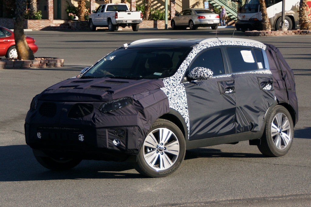 Erwischt: Erlkönig Kia Sportage Facelift – Ausdauer wird belohnt