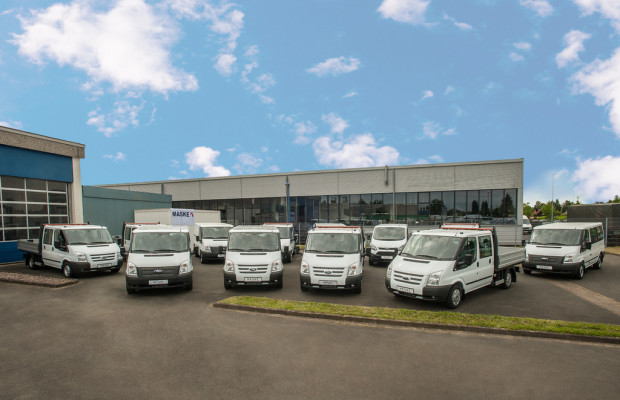 Ford liefert 100 Transit an Maske Fleet