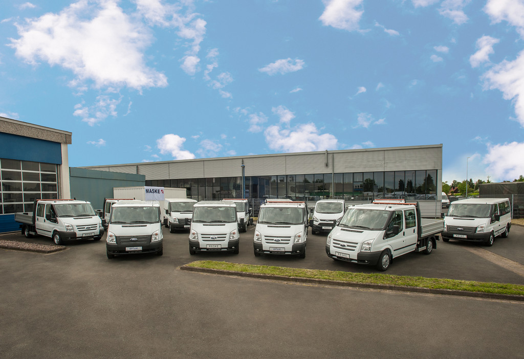 Ford liefert 100 Transit an Maske Fleet