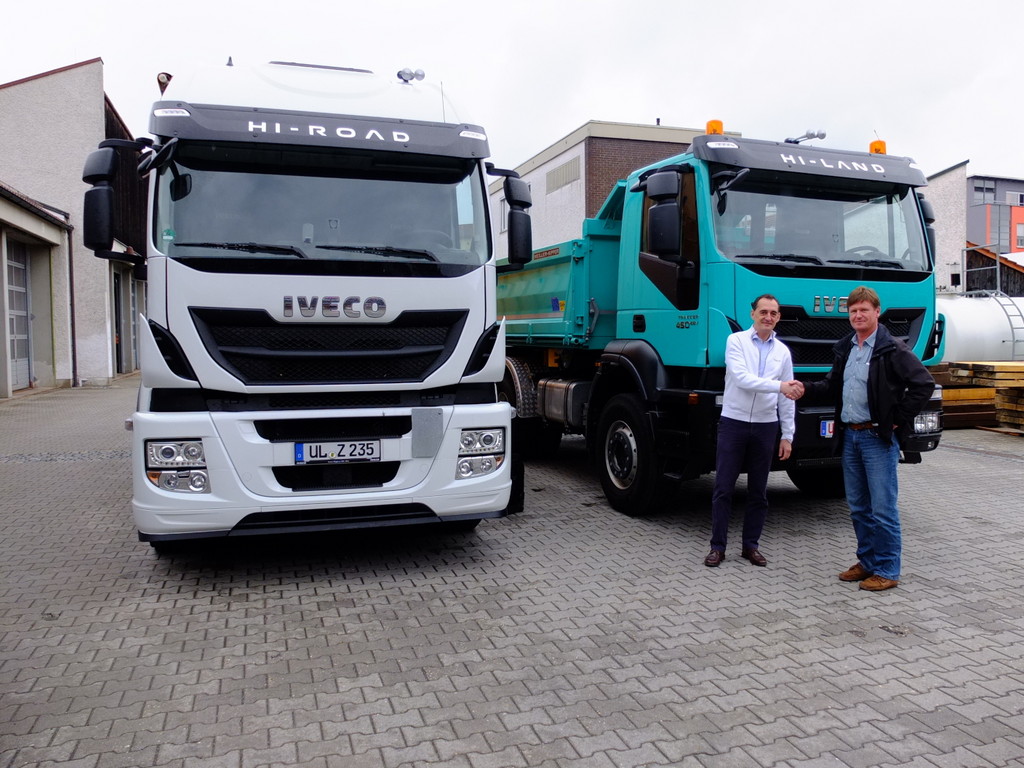 Hochwasser: Iveco hilft bei den Aufräumarbeiten