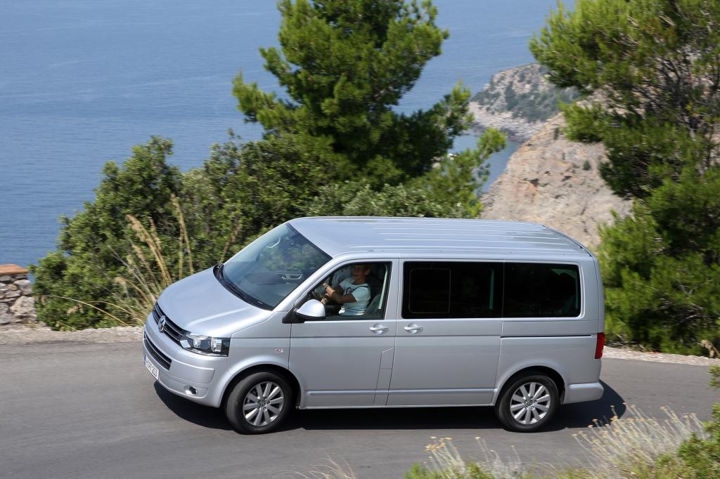In der Highline-Version wird der VW zum Luxus-Van