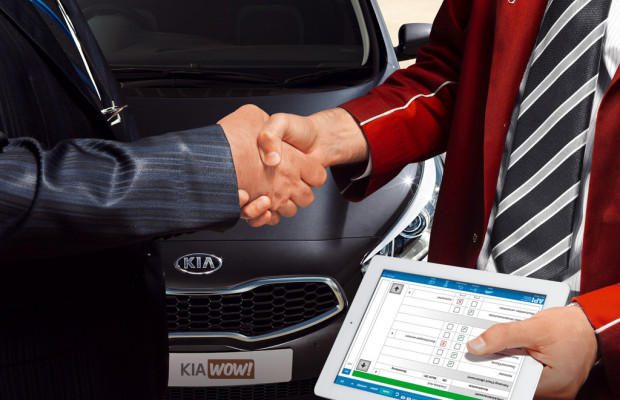 Kia startet Direktannahme per iPad