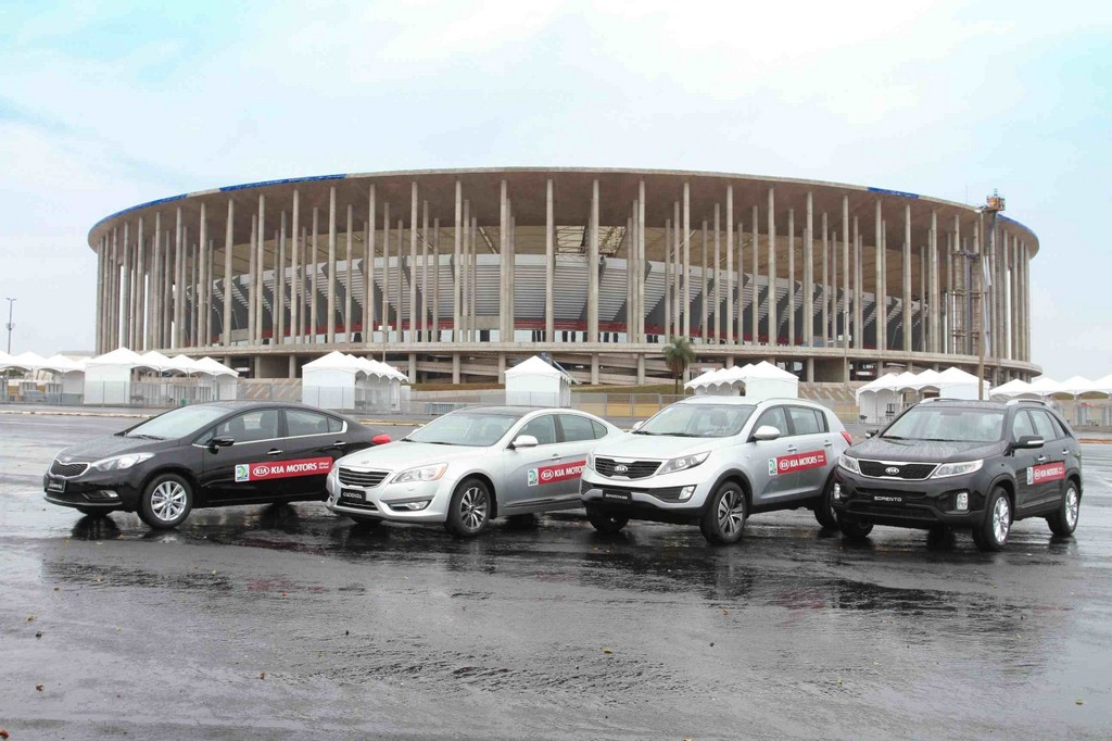 Kia stellt Fahrzeuge für Confederations Cup