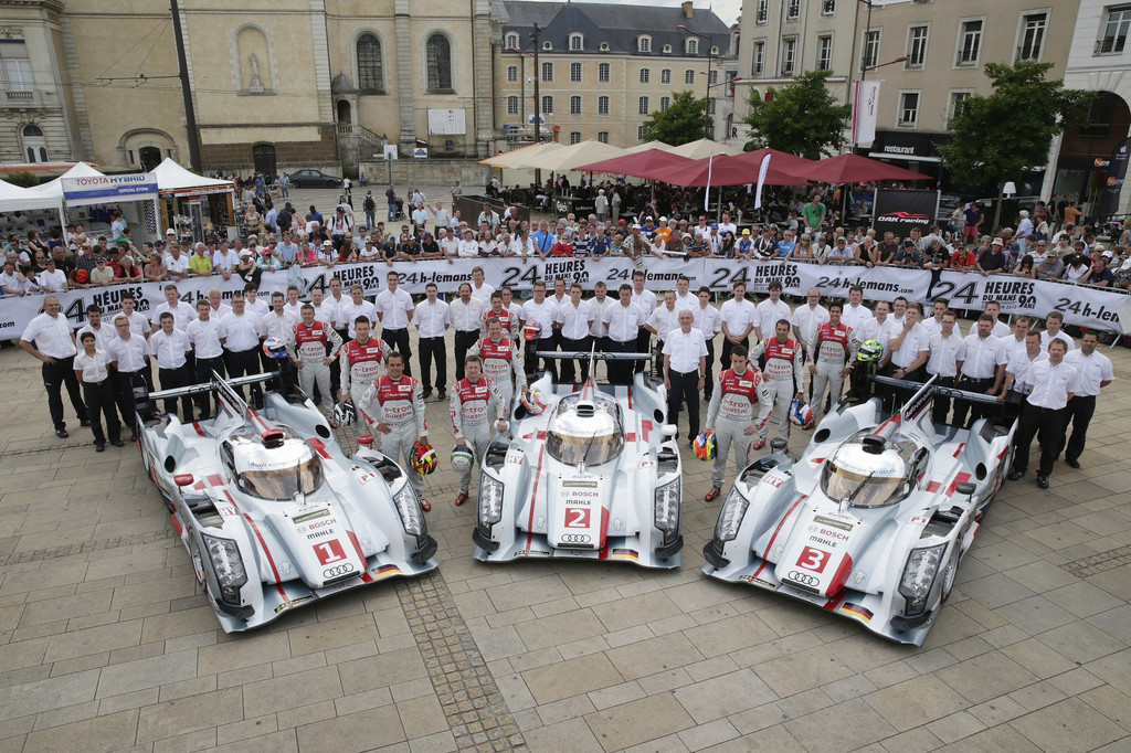 Le Mans 2013: Audi auf den ersten drei Startplätzen