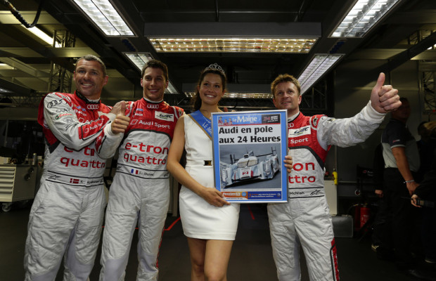 Le Mans 2013: Audi auf den ersten drei Startplätzen