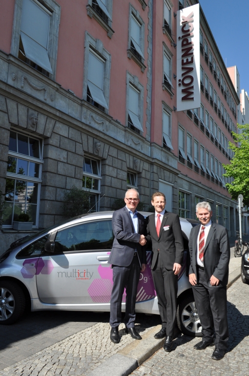 Mövenpick Hotel Berlin wird Kooperationspartner bei Citroën Multicity Carsharing Projekt