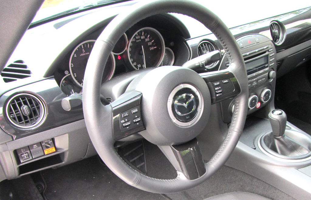 Mazda MX-5: Blick ins Cockpit. 