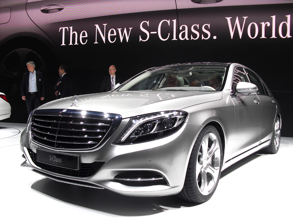 Mercedes-Modelle, hier die neue S-Klasse, scheinen es dagegen jetzt etwas schwerer zu haben.