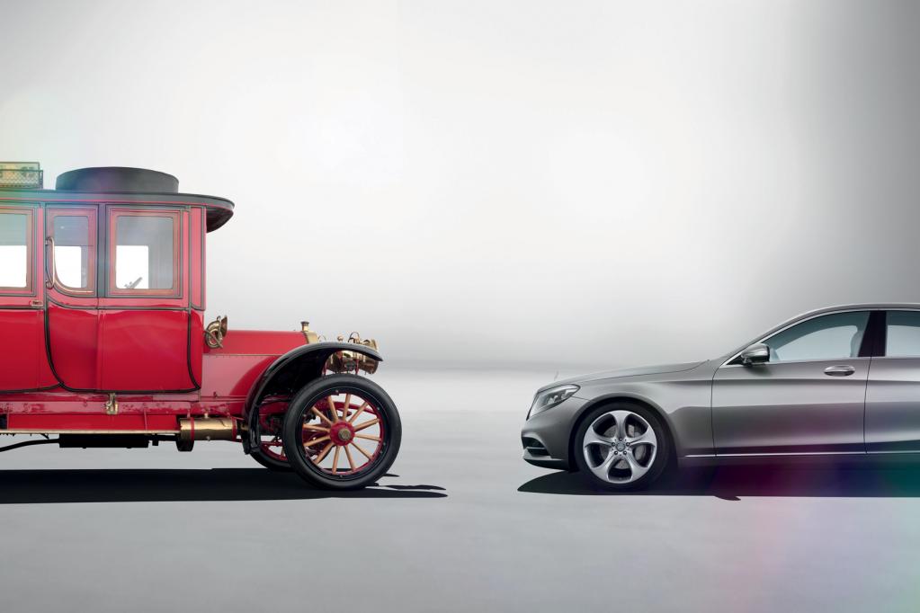Mercedes S-Klasse: Sonderausstellung im Museum
