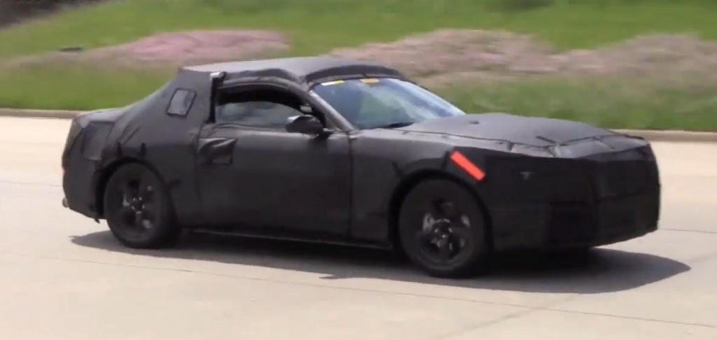 Neuen Ford Mustang erspäht