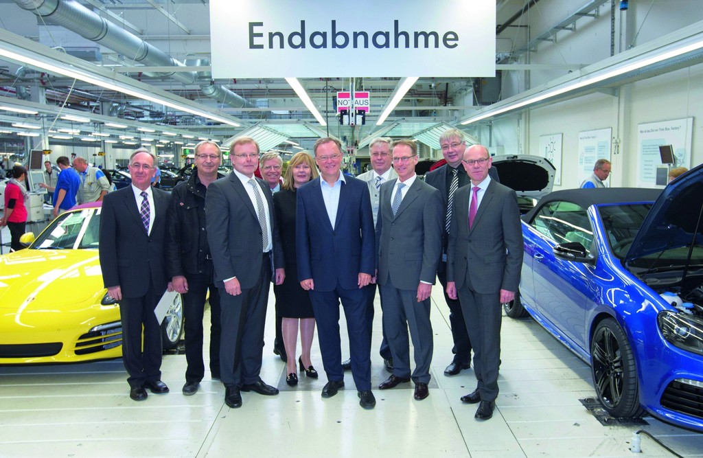 Niedersachsens Ministerpräsident besucht Volkswagen in Osnabrück