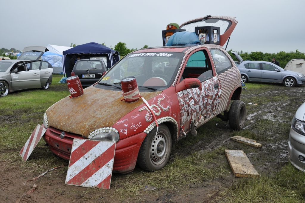 Opel Treffen 2013 - Regen, Blitze und viel gute Laune