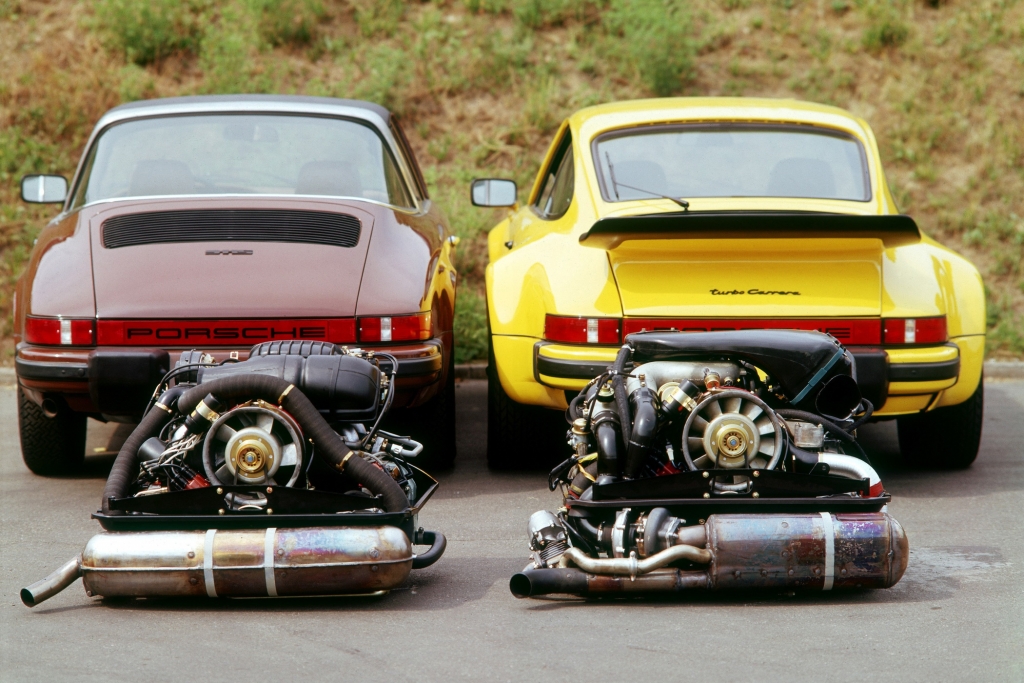 Porsche 911 S Targa und 911 Turbo US-Version