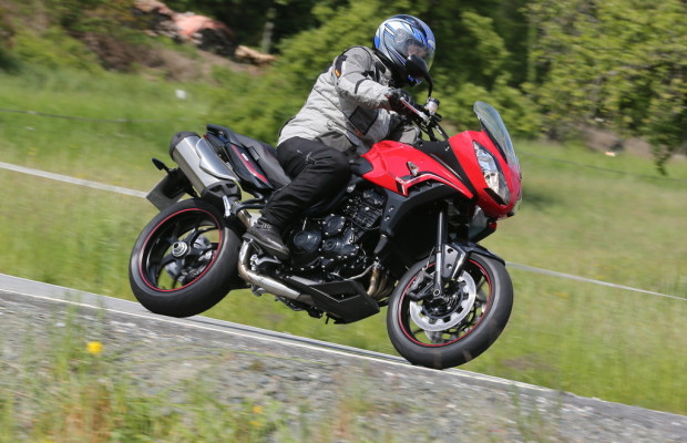 Pressepräsentation Triumph Tiger Sport: Straßenfeger