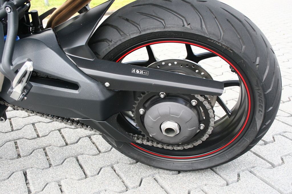 Pressepräsentation Triumph Tiger Sport: Straßenfeger