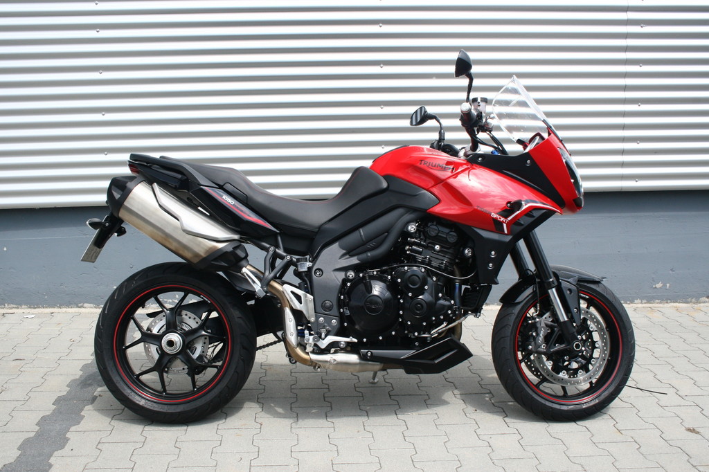 Pressepräsentation Triumph Tiger Sport: Straßenfeger