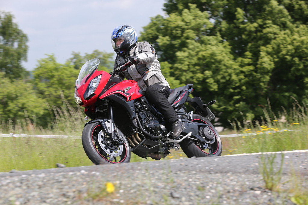 Pressepräsentation Triumph Tiger Sport: Straßenfeger