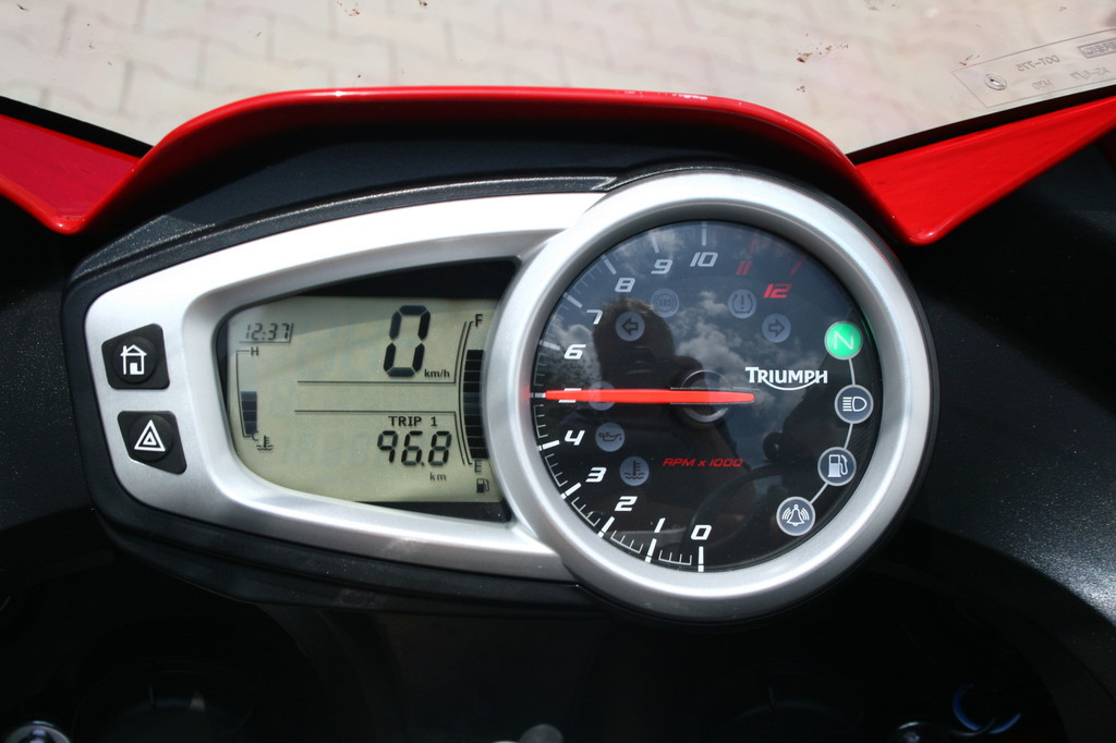 Pressepräsentation Triumph Tiger Sport: Straßenfeger