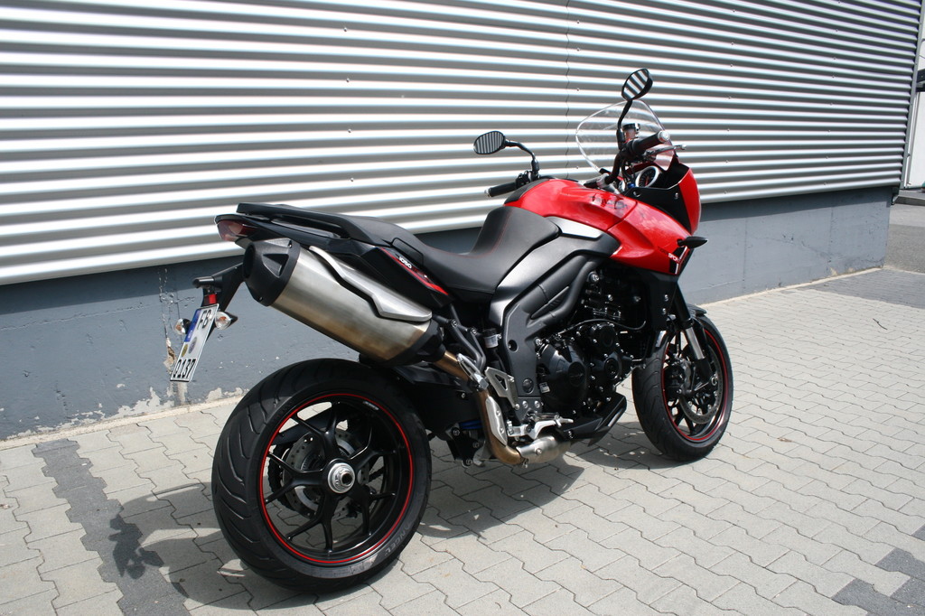 Pressepräsentation Triumph Tiger Sport: Straßenfeger