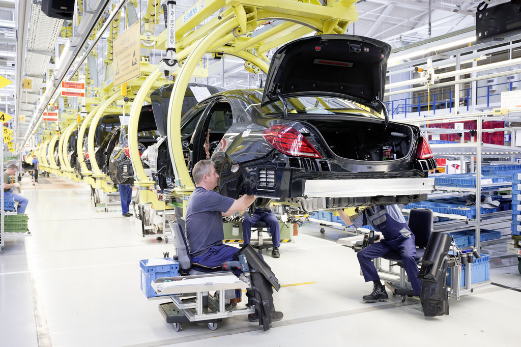 Produktionsstart der Mercedes-Benz S-Klasse
