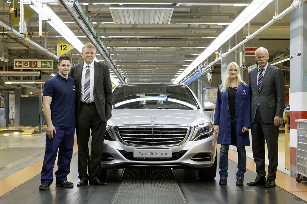 Produktionsstart der Mercedes-Benz S-Klasse