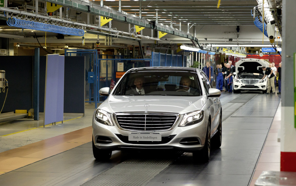 Produktionsstart der Mercedes-Benz S-Klasse