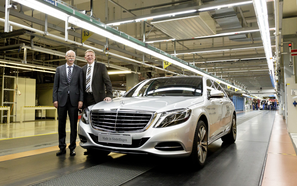 Produktionsstart der Mercedes-Benz S-Klasse