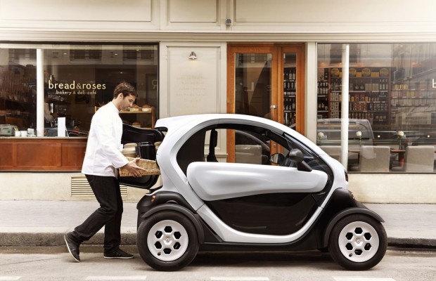 Renault Twizy für den kleinen Lieferverkehr