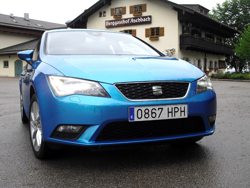 Seat León SC: Blick auf die Frontpartie. 