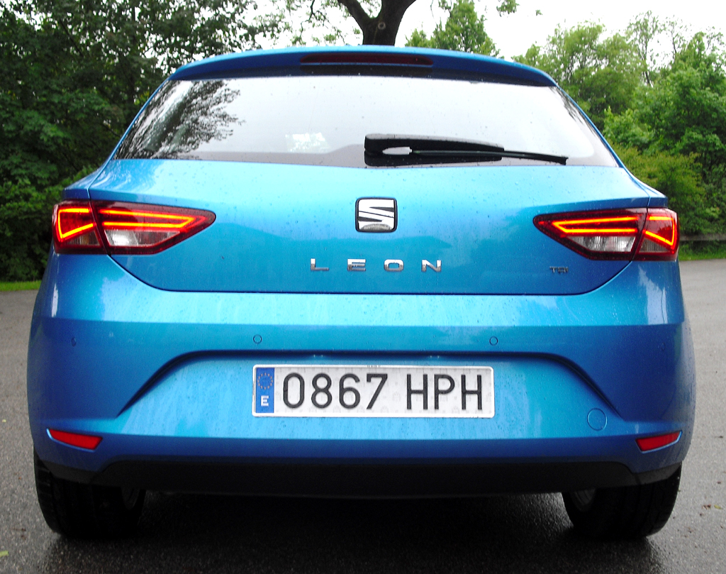 Seat León SC: Moderne Leuchteinheit hinten. 