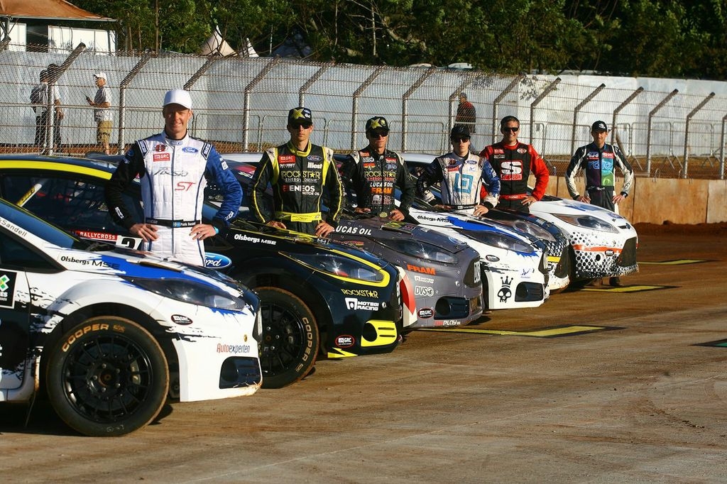 Sieben Ford Fiesta startklar für X-Games in München