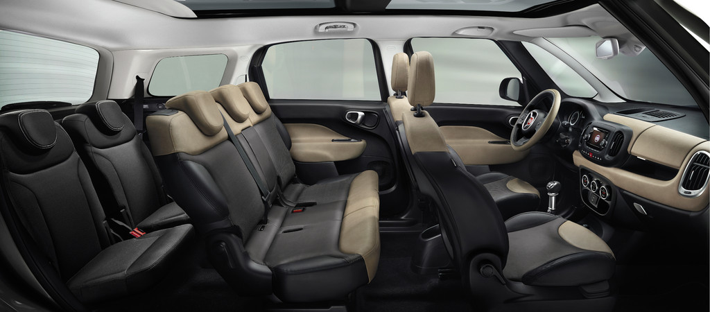 Sieben Sitze im Fiat 500L Living
