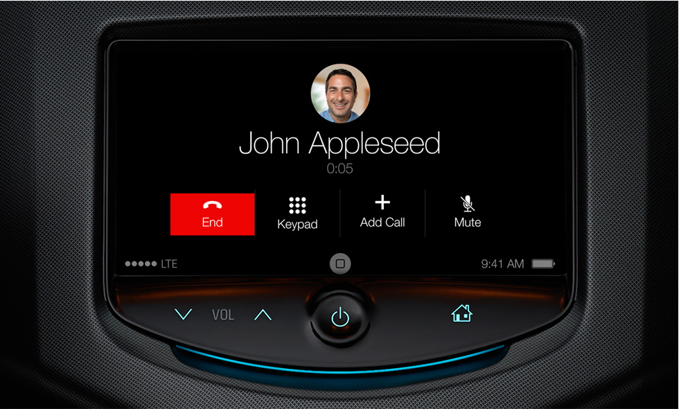 Smartphone-Integration im Auto – Erzähl mir einen Witz | © apple