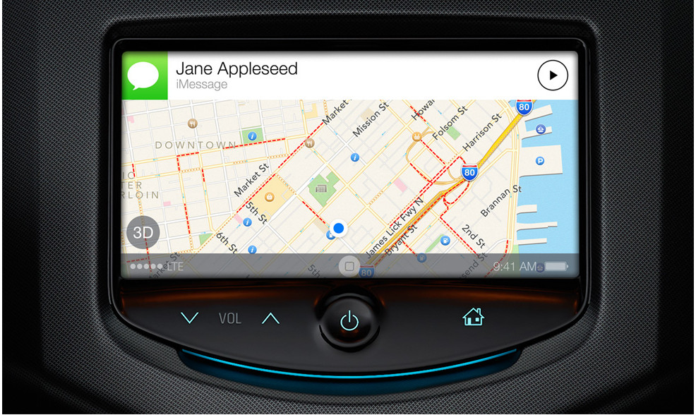 Smartphone-Integration im Auto – Erzähl mir einen Witz | © apple