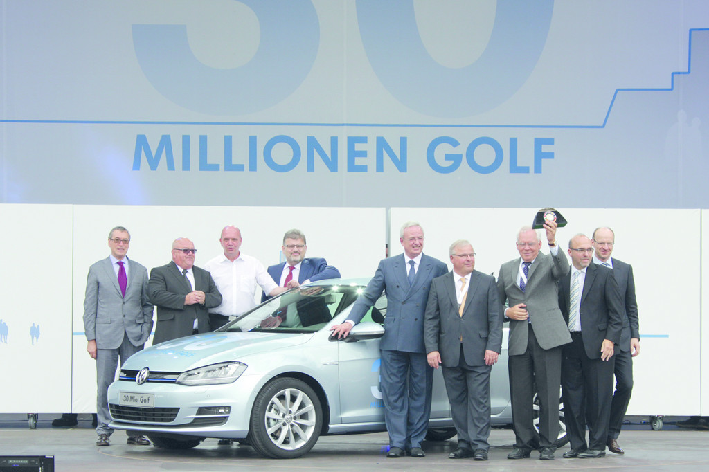Tag der offenen Tür in Wolfsburg mit 30-millionstem Golf