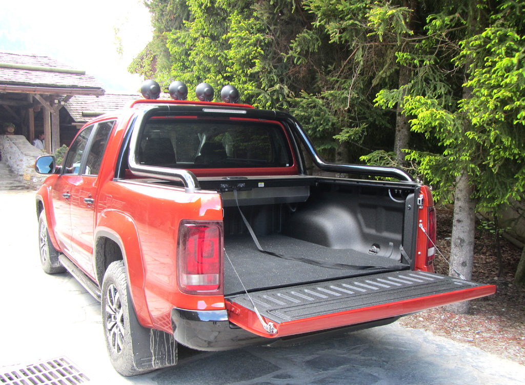 VW Amarok Canyon: Die Europaletten-taugliche Ladefläche ist 2,5 Quadratmeter groß. 