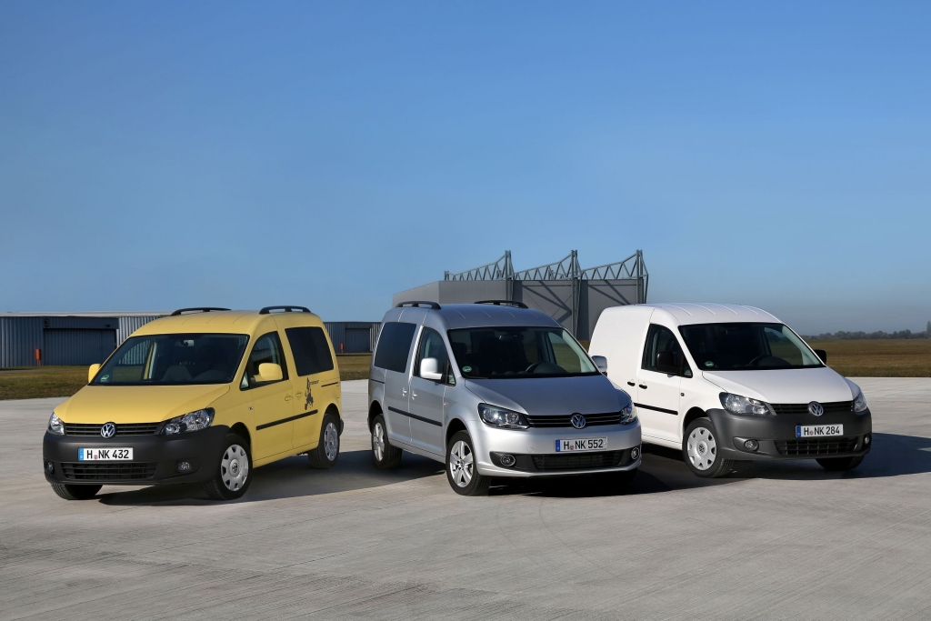 VW Caddy und VW Transporter als beste Nutzfahrzeuge ausgezeichnet