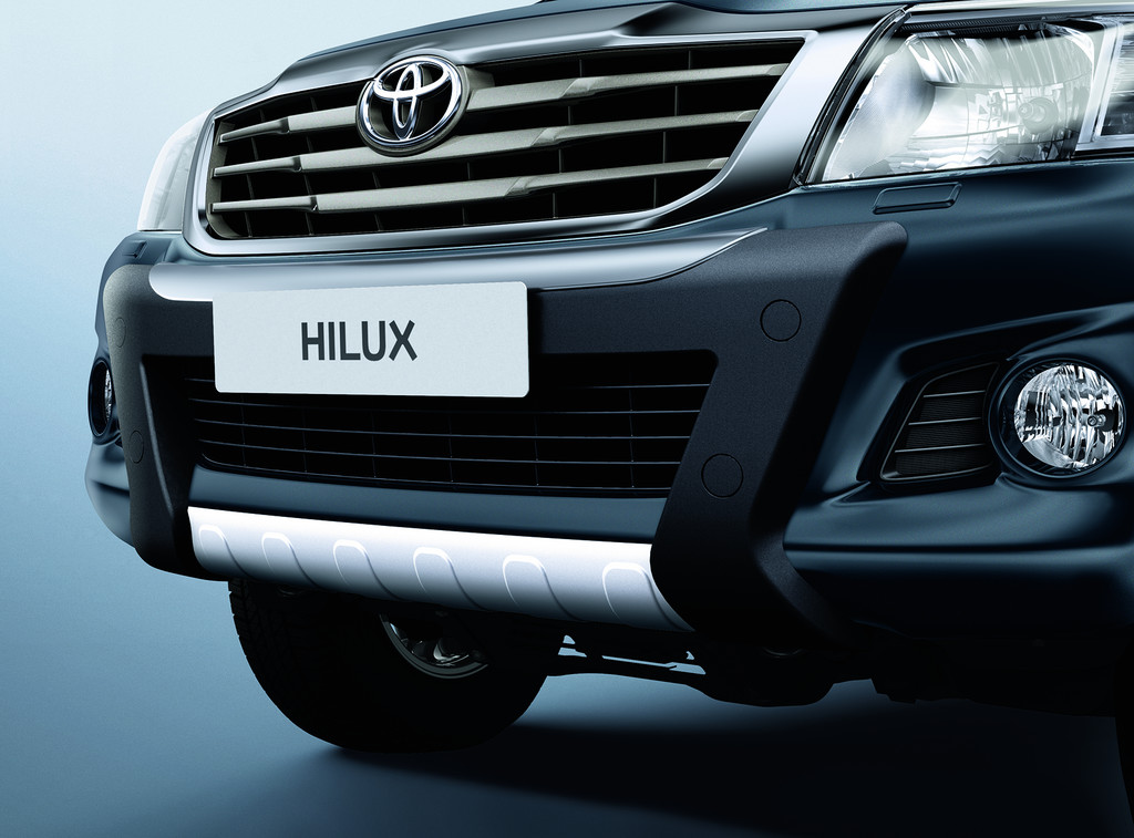 Zahlreiches Zubehör für den Toyota Hilux